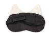 Jenna Eye Mask for Sleeping | Soft Sleep Mask for Girls, Women & Children | Colorful Eye Cover for Travel, Naptime & Night Sleep (Fur_Tomcat_White)