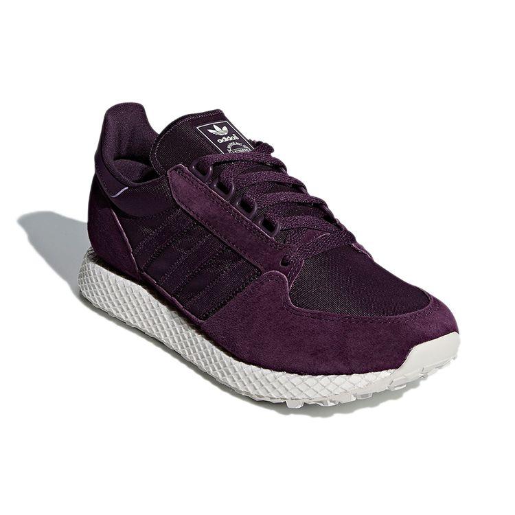 adidas Forest Grove Red Night Women Sneakers Cloud-White Grey-One B37994