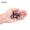 7 Pcs Purple Copper Standard Metal Dice Solid Metal Polyhedral Dice Set Suitable for Role-Playing RPG  Board Game Card Game