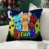 Game Pillow Cover Soft Decor Throw Pillow Case xcm Couch SSprunki Home Decor IIncredibox for Living Room Sofa Party Gift
