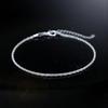 High-End Starry Sky Layered Anklet for Women: Cool, Sparkling Foot Jewelry
