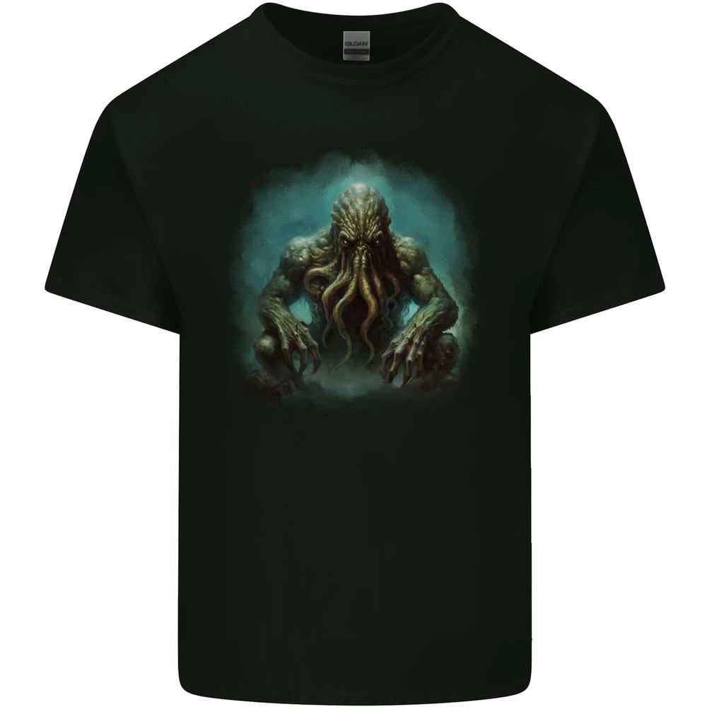 Kraken Under the Ocean Cthulhu Poseidon Kids T-shirt Boys Girls S