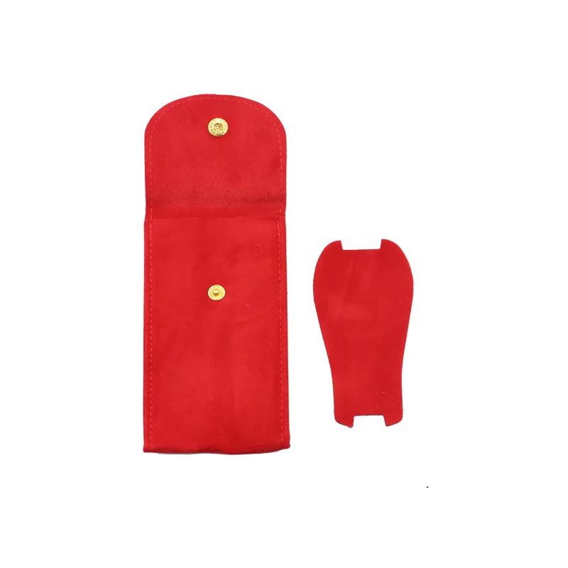 Watch Dust Protection Case Storage Bag Blue and Black Flannelette Gift Bag Travel Storage Case Durable Portable Watch Bag