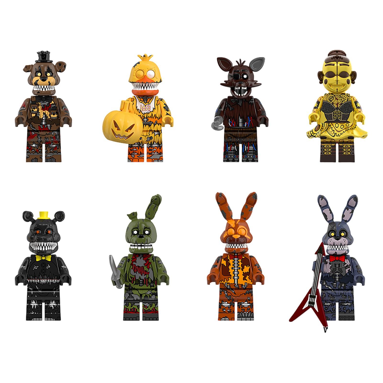 

8 шт. Детские строительные фигурки Игрушки Мелкие частицы Строительные аксессуары Фигурки One Size