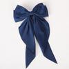 Solid Color Large Bow Hairpin Jk Ponytail Clip Lolita College Style Japanese Girl Hair Accessories 5012