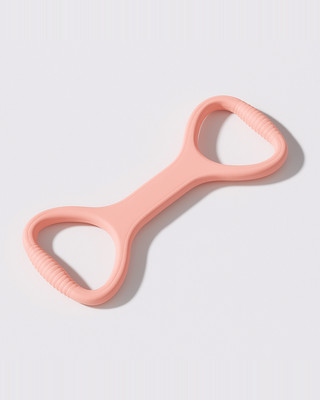 Figura 8 Banda de rezistență pentru fitness cu mâner anti-alunecare Portabil Bărbați Femei Forța de întindere a umărului brațului