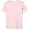 Skechers Logo Print Casual Round Neck Breathable Short Sleeve T-Shirt Women Tops Chalk-Pink L224W086-01SX