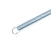 5Pcs Cage Door Spring Hooks 6/7/8.5/11.5Cm Metal Snap Hook Tension Spring For Poultry Cage Door Chicken Hamster Cage