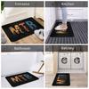 MTB Bicycle Doormat Anti-Slip Entrance Bathroom Kitchen Floor Door Mats Mountain Bike Bedroom Balcony Rug Carpet Footpad