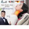 Infily Electric Neck & Back Shiatsu Massager Pillow