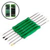 Brand New High Quality Welding Tool 6pcs Scraper Push Rod Repair Awl Blue & Black Carbon Steel Soldering Tools