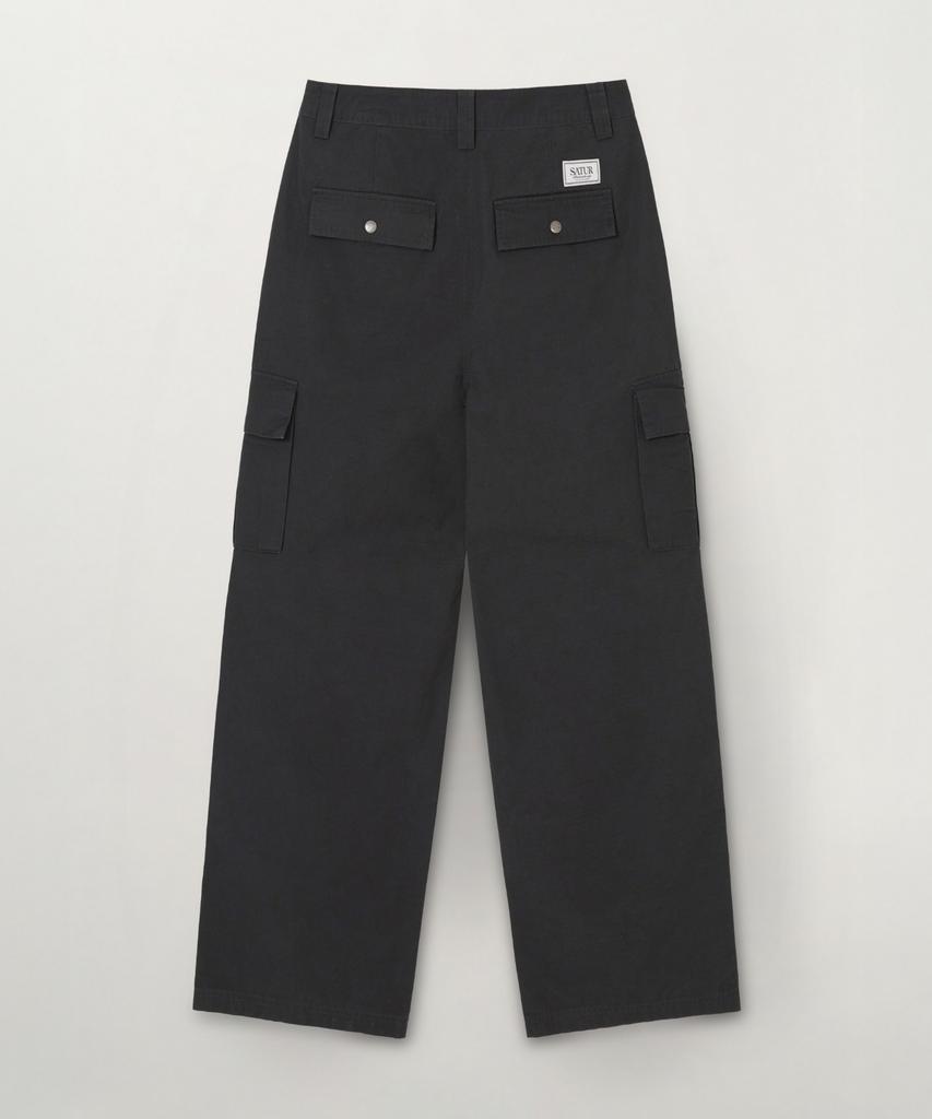 Seteo Cotton Ripstop Cargo Pants Charcoal
