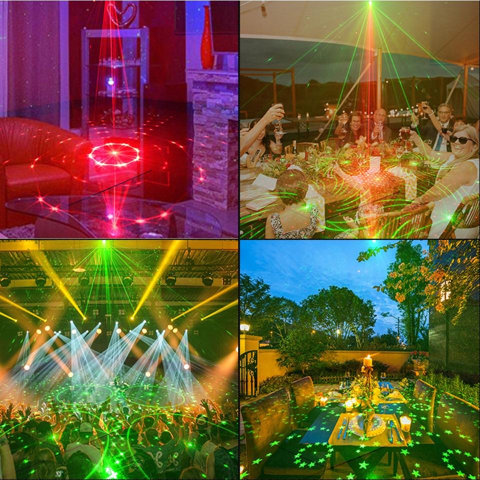 Aurora Pattern Disco Light Led Dream Laser Lights Projector Lamp For Wedding Birthday Voice Control