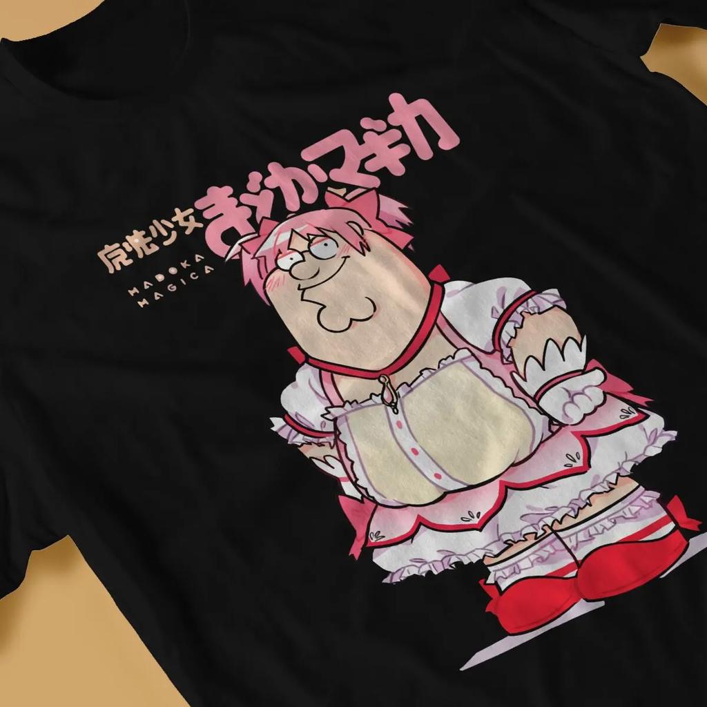 Funny Magical Girl Classic Unisex Women TShirt Puella Magi Madoka Magica Anime Tops T Shirt Humor High Quality Birthday Gifts