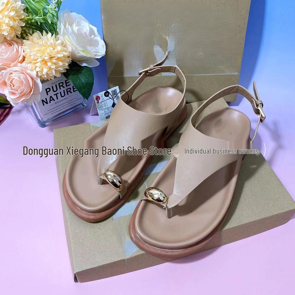 2025 Spring/Summer Non-Slip Breathable Flat Sandals - Versatile, Comfortable African Style Women's Shoes