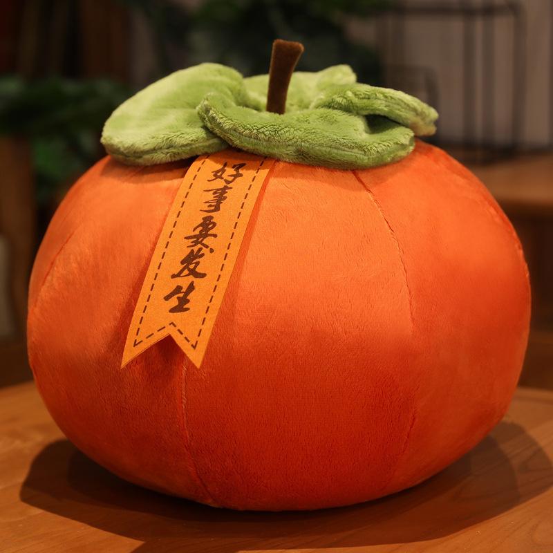 

Имитация хурмы декоративная подушка плюшевая игрушка кукла хорошие вещи 20cm（0.3kg） оранжевый