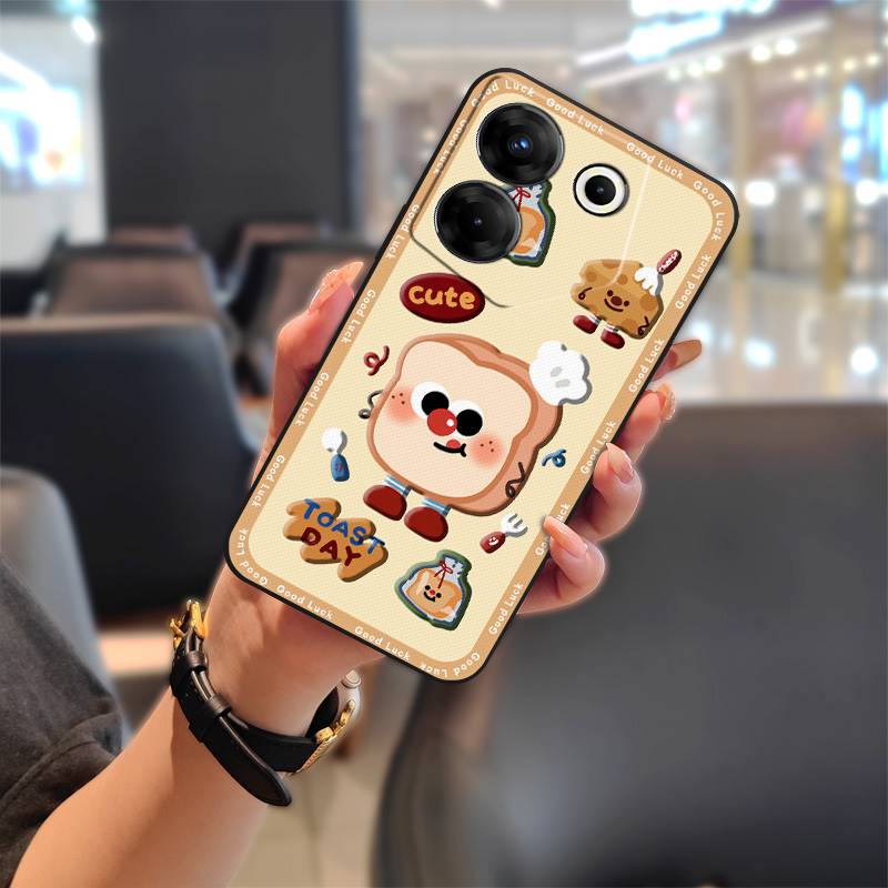 TPU Shockproof Phone Case For Tecno Camon20 Pro 5G/CK8n Silicone Fashion Design Dirt-resistant Anti-knock Graffiti Cute