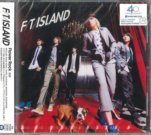 

CD F/T/ISLAND - Flower Rock WPCL10786PROMO WARNER 2010 Japan Obi K-Pop Used