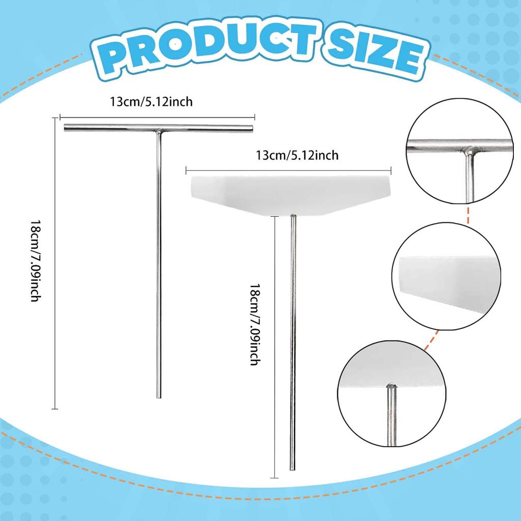 Crepe Spreader and Spatula Kit, Portable Pancake Cooking Tool Utensil Batter Spreader for Kitchen, Dining Room, Camping Snack