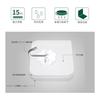 [Set of 12] Wall Hanging Hooks, Adhesive, Strong, No-Drill Hooks, Moisture-proof, No Rust, No Paste Marks, No Drills, Transparent