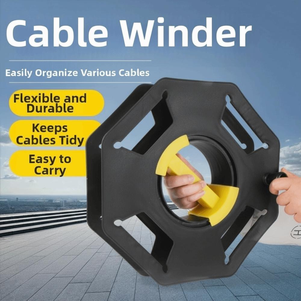 Hexagonal Frame Cable Reel Heavy Duty Winding Reel Extension Cord Reel  Construction/Factory/Garden