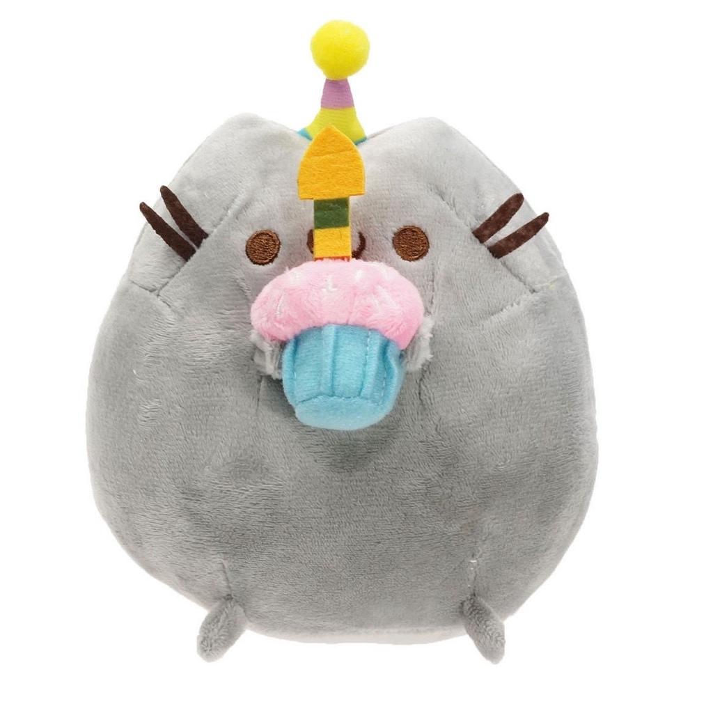 Kawaii Chocolate Cookie Fat Cat Plushie Soft Stuffed Animal Pillow Cat Sandwich Biscuits Ice Cream Doughnuts Pizza Burger Toys