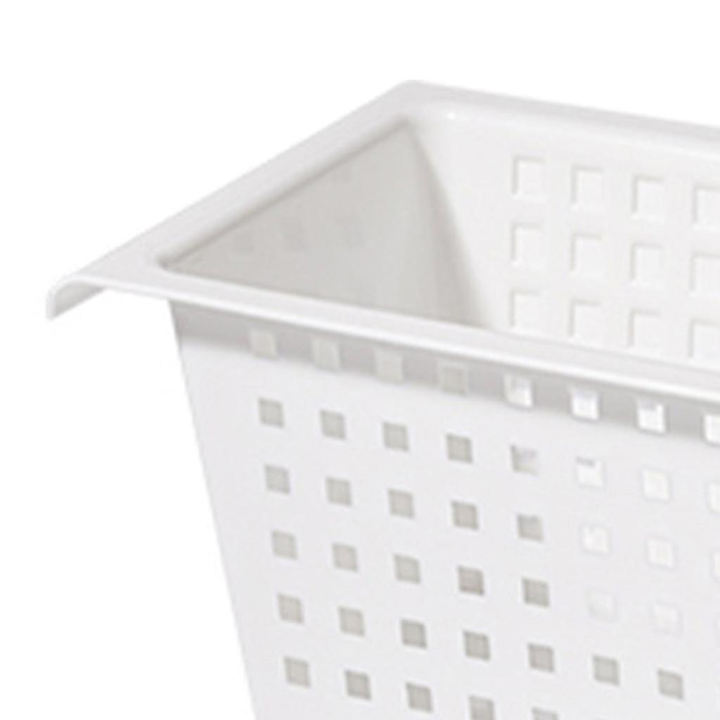Aufbewahrungskorb für erweiterbare Stange, Organizer unter der Spüle, Hängekorb aus PP-Kunststoff für den Schrank