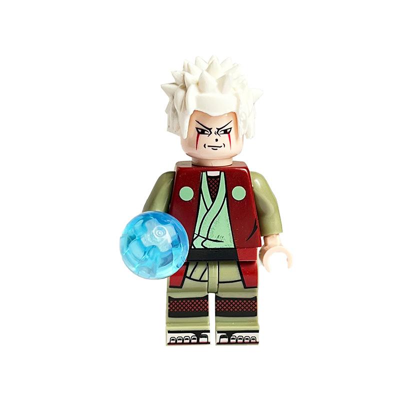 Ninja Warrior Superhero Doll With Weapon Single Building Block Assembly Toy