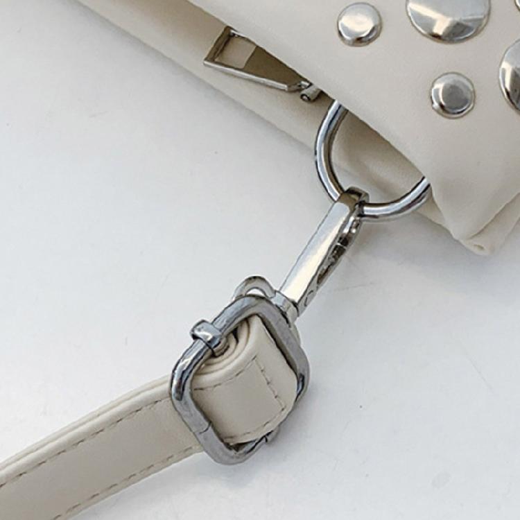 Crossbody Bags for Women Leather Crossbody Purses Punk Rivets Handbags Shoulder Bag Soft Pu Leather Shoulder Bag Gifts