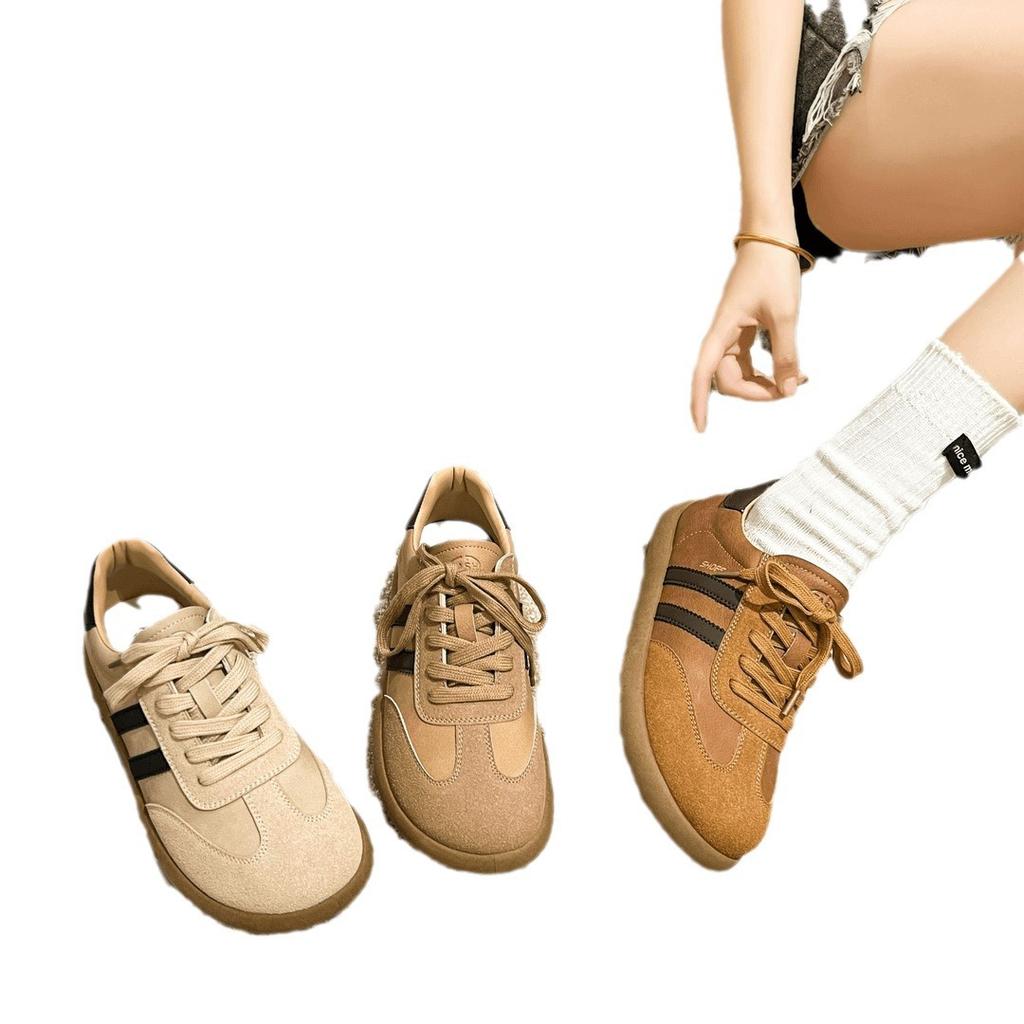 Women's shoes step on shit feeling German training sports shoes autumn 2025 new casual versatile non-slip not tired foot flat Gump shoes