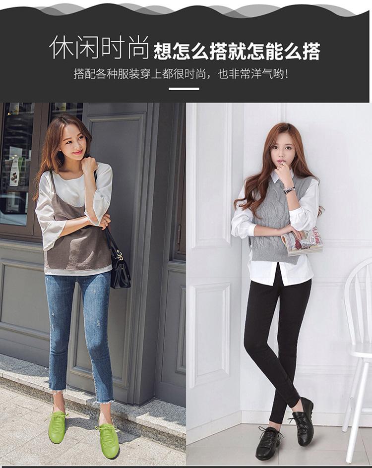 One-pedal loafers women's 2025 new soft-soled non-slip summer British style small leather shoes commuter work shoes black