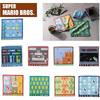 Marushin Hand Towel Mini Towel Nintendo Mario Bowser Castle Stage Cotton Handkerchief Character W...