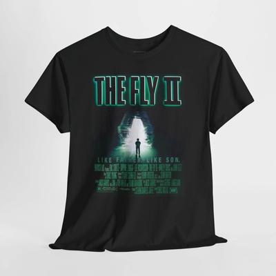 The Fly II 1989 Retro Movie Poster Horror Unisex Graphic T-Shirt