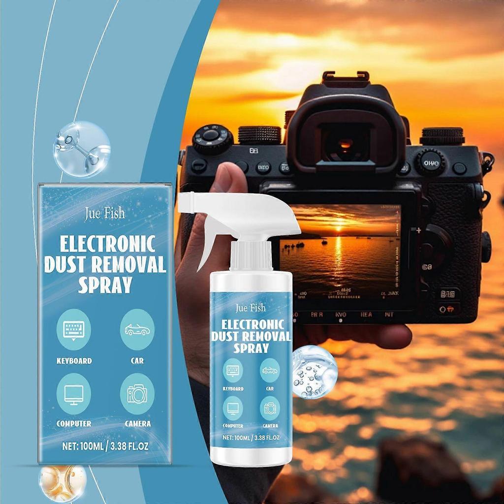 Spray de Limpeza Eletrônica, Limpador de Teclado de Laptop Spray de Ar para Remover Poeira Multiuso