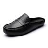 Men's Summer Slippers Luxury PVC Casual Shoes For Men Comfortable Flat Beach Barefoot Walking Outdoor Fashion Slippers Footwear
