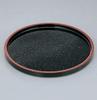 DX Round Black and 9 Inches Ale-net Tray, Red, Non-Slip,