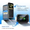 1 Set Battery Coulomb Counter Power Volt Ammeter for Lithium Batteries with Intelligent Safe Features Cable Included