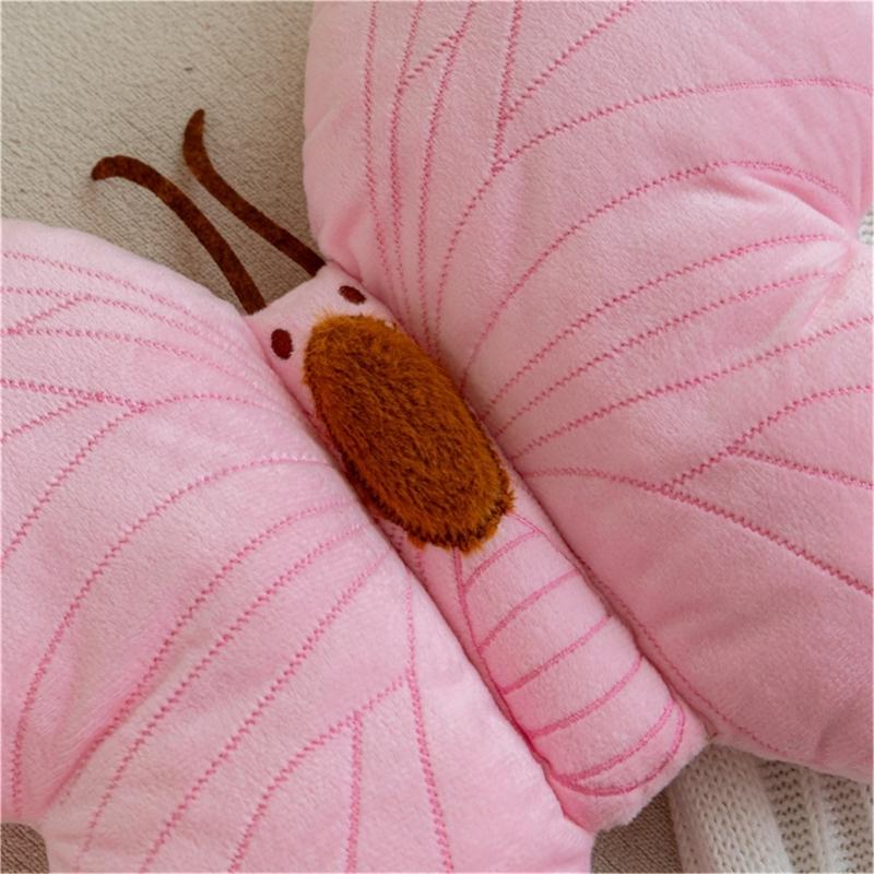 Soft Plushes Butterfly Pillow for Bedroom Living Room Decoration and Kids Room