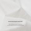 INMAN French Lace Tie-Neck Square Collar Cotton Shirt