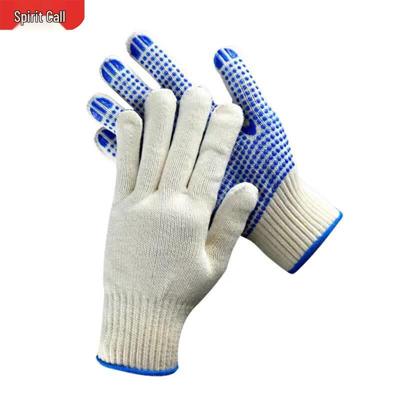Ming Ling ML-JST01 Dotted Cotton Work Gloves