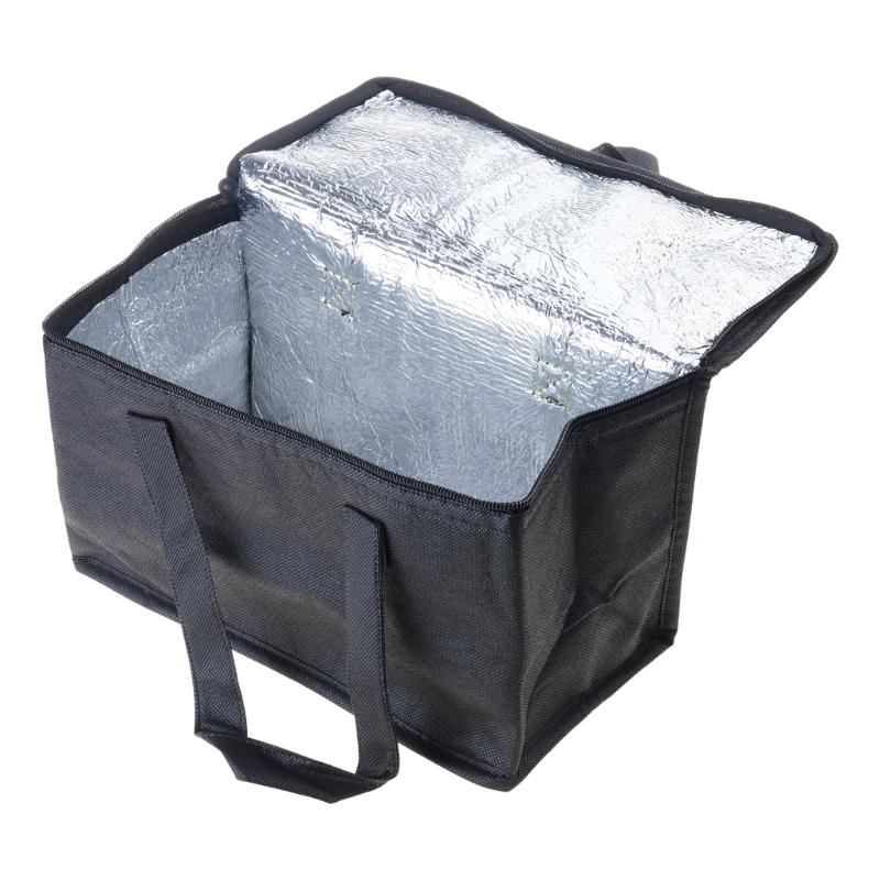 Lebensmittelliefertasche Groß Isoliert Picknick Lunch Kühlertasche Faltbar Kühlbeutel