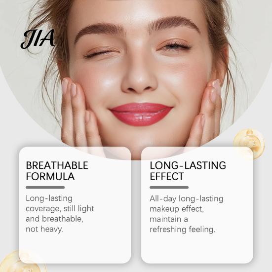 Long-Lasting Foundation 30G Color Changing Liquid Foundation, SPF 50 Natural Deep Tone Sunscreen Lightweight Makeup Concealer for All Skin Types