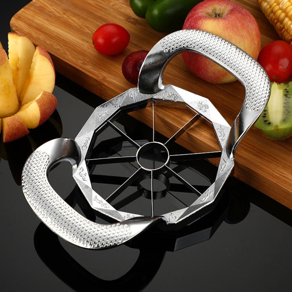 Non-slip Handle Fruit Divider 304 Stainless Steel Fruit Cutter Practical Fruit Slicer Children
