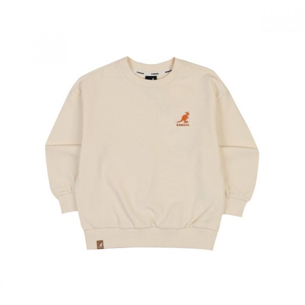 Kangol Kids Club Logo Sweatshirt Ivory Sa 0103 Ivory/110