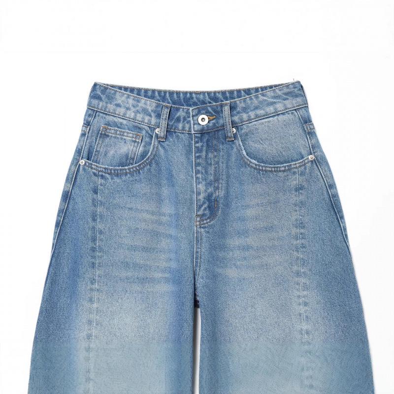 European & American Women's High-Waisted Loose Balloon Jeans - Trendy INS Style
