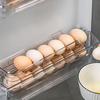 Stackable Scrolling Egg Holder 2/3 Layer Egg Organiser  for Kitchen Supplies