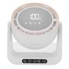 Desk Fan with Digital LED Display Personal Wall Mounted Table Fan 6 Inch for Home Office 5 Wind