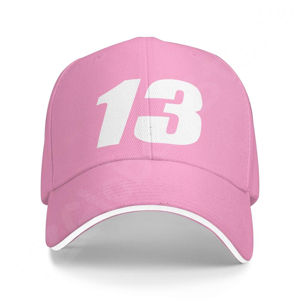 Number 13 Pattern Mesh Baseball Cap Trucker Hats Luxury Casual Cap Summer Sun Protection Caps for Men Women Fashion Denim Hat