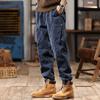 Salopette américaine homme automne nouvelle marque tendance ample coton pantalon décontracté homme multipoches voyou beau leggings