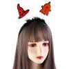 Pumkin Halloween Feather Headband Spider Ghost Headband Cute Halloween Hairband  Halloween Party